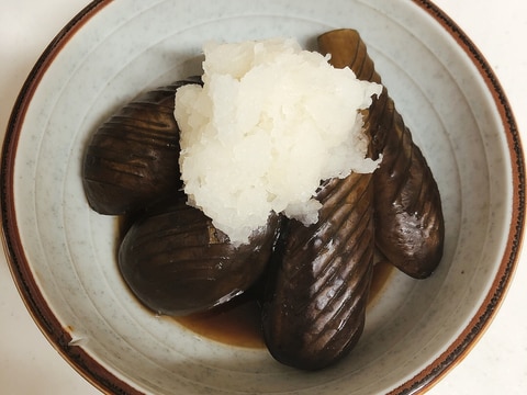なすのさっぱり煮おろしのせ♪